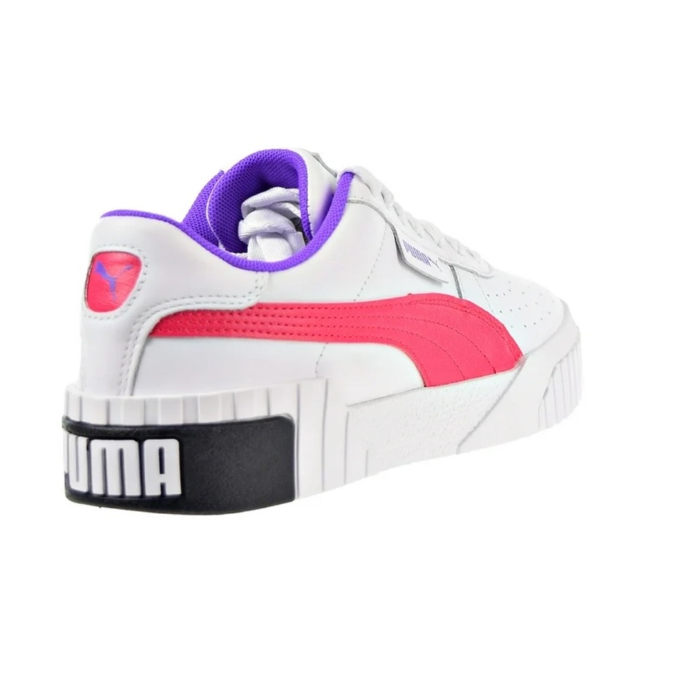 Women’s size 7 Puma Cali Chase Women's Shoes Puma White-Nrgy Rose - Picture 2 of 8